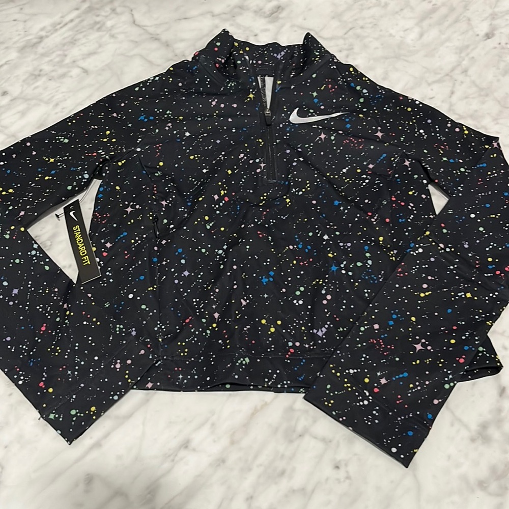 NWT Nike galaxy quarter zip pullover